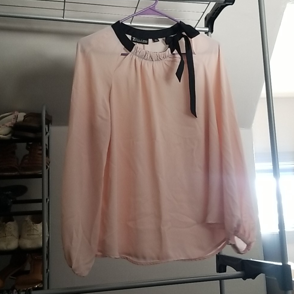 Pink blouse